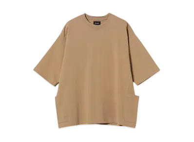 BEAMS Side Pocket Loose Tee "Sand"