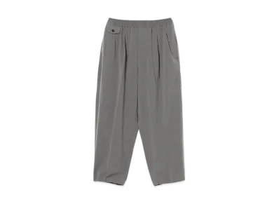 BEAMS Saruel Easy Slacks "Gray"