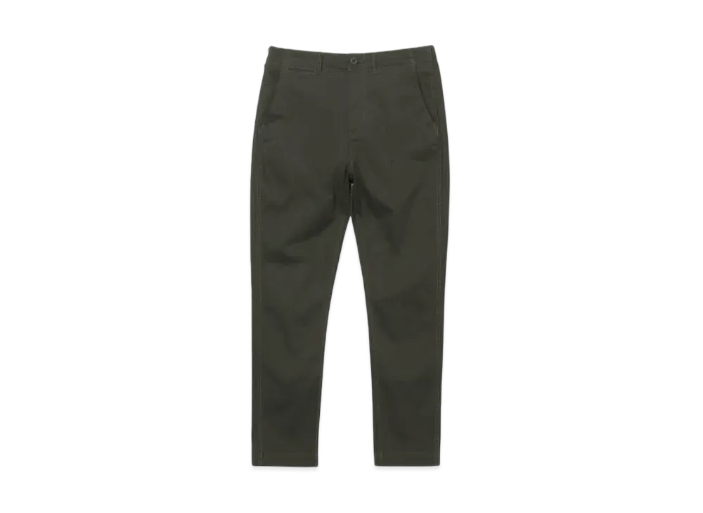 BEAMS Dry Touch Cotton Stretch Tapered Pants "ChacoalGray"