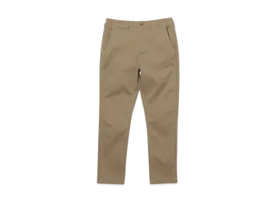 BEAMS Dry Touch Cotton Stretch Tapered Pants "Beige"
