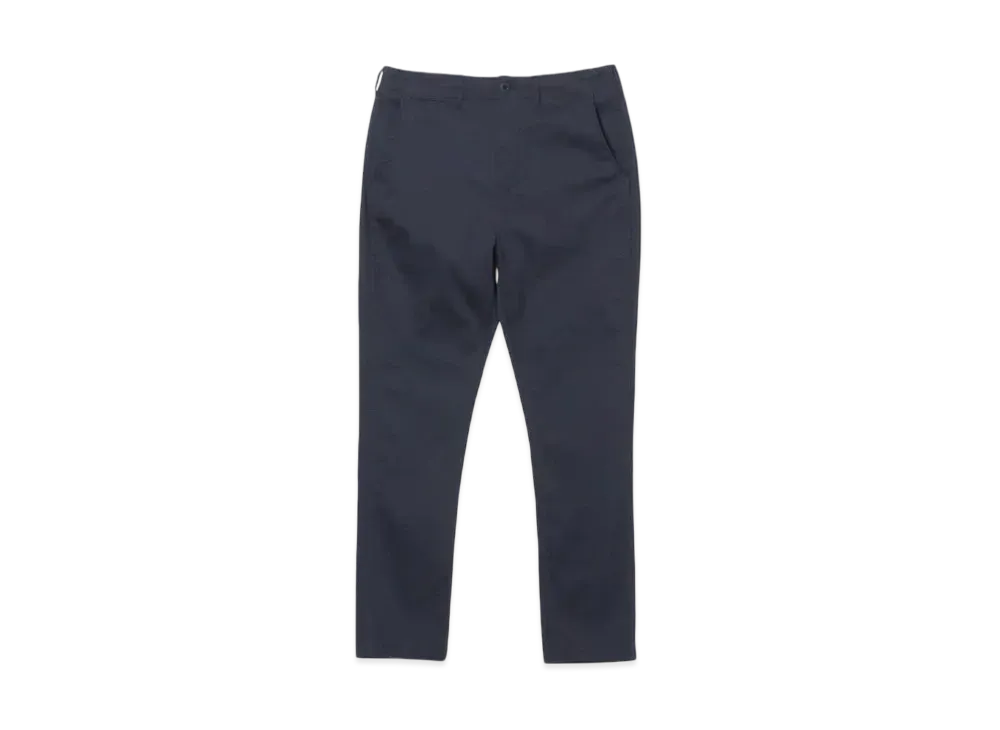 BEAMS Dry Touch Cotton Stretch Tapered Pants "Navy"