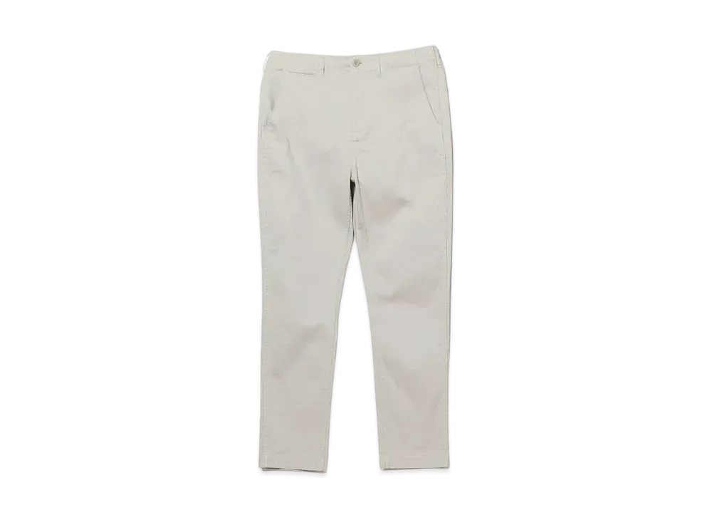 BEAMS Dry Touch Cotton Stretch Tapered Pants "Cement"