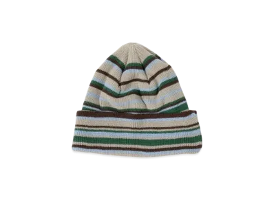 BEAMS Multi-Border Watch Cap "Sand"