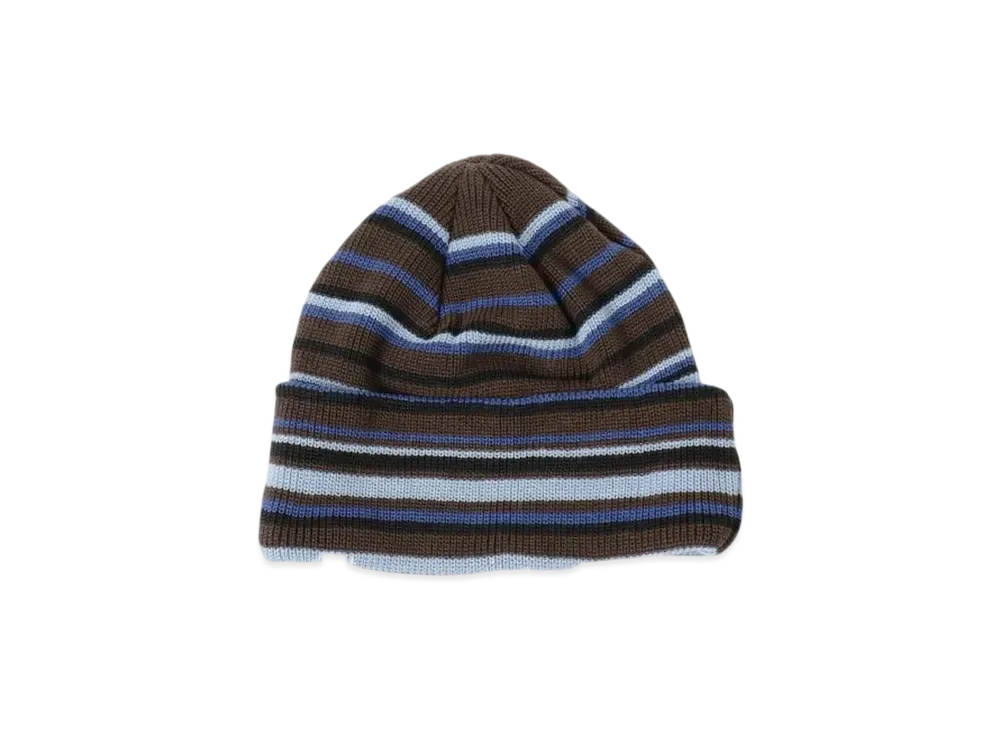 BEAMS Multi-Border Watch Cap "Brown"