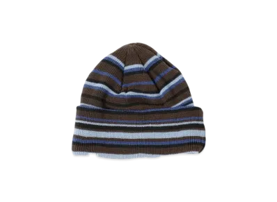 BEAMS Multi-Border Watch Cap "Brown"