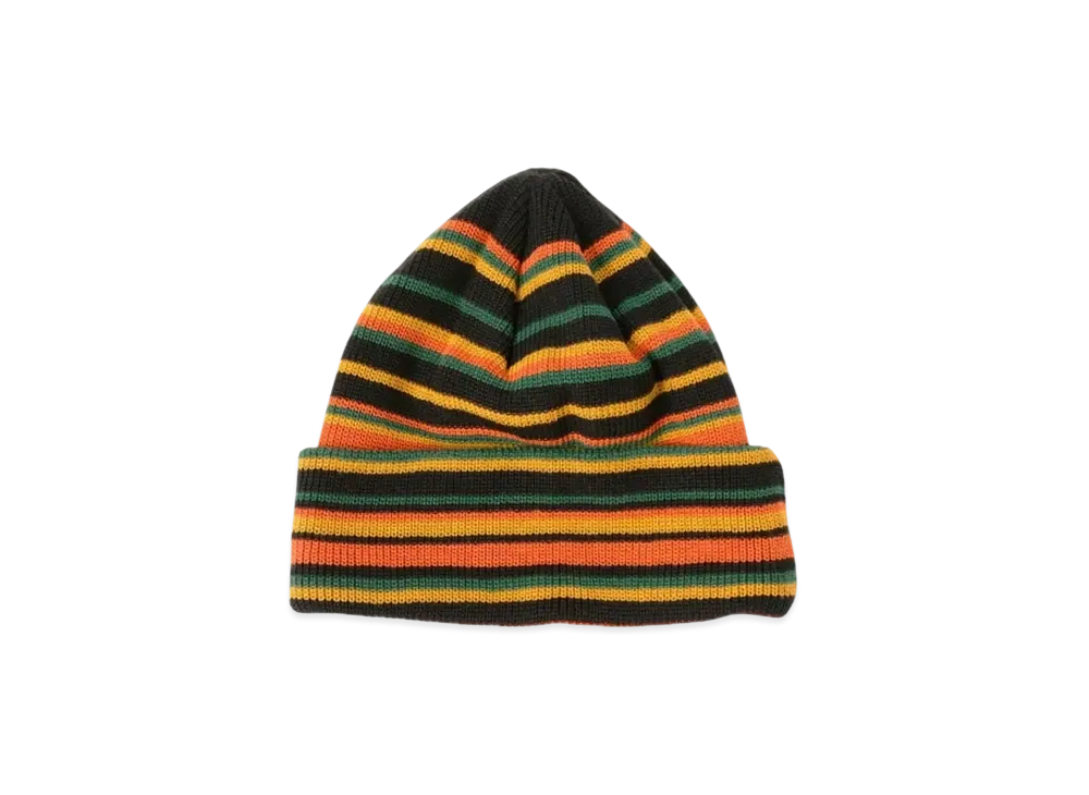 BEAMS Multi-Border Watch Cap "Balck"