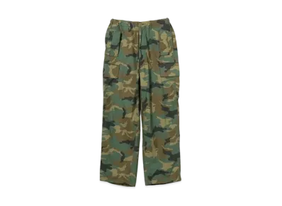 BEAMS Cotton Ripstop Cargo Pocket Pants "Camo"