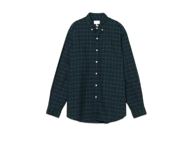 BEAMS Basic Loose Button Down Shirt "Watch"