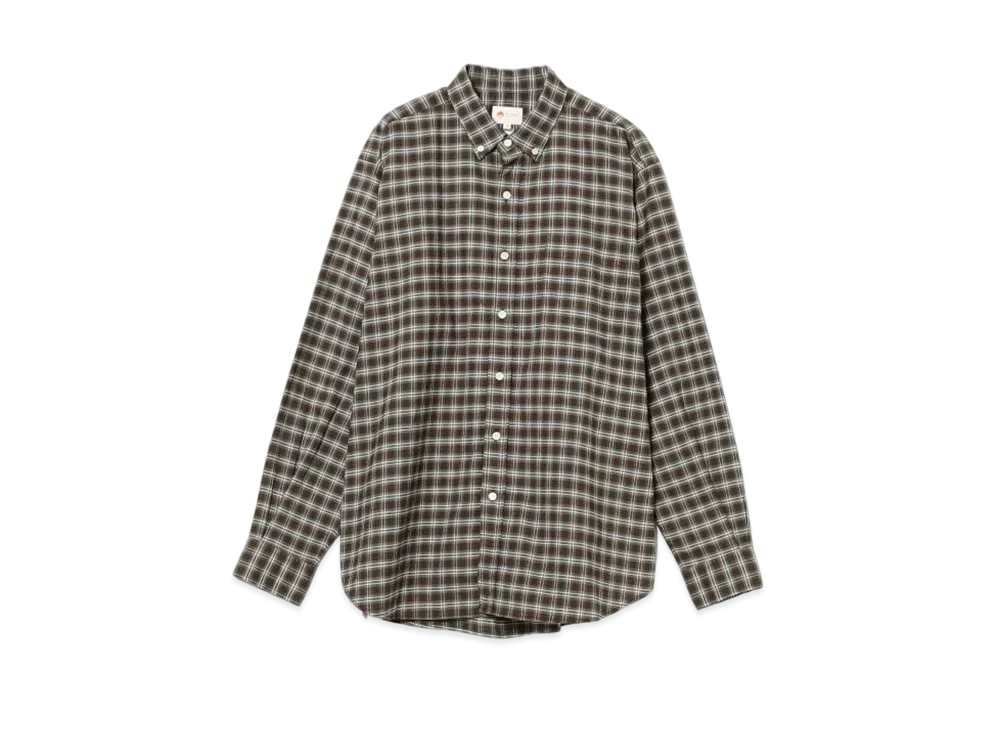 BEAMS Basic Loose Button Down Shirt "Beige"