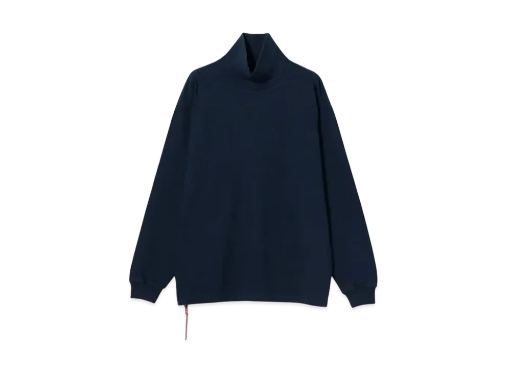 BEAMS Heavyweight Jersey Turtleneck "Navy"