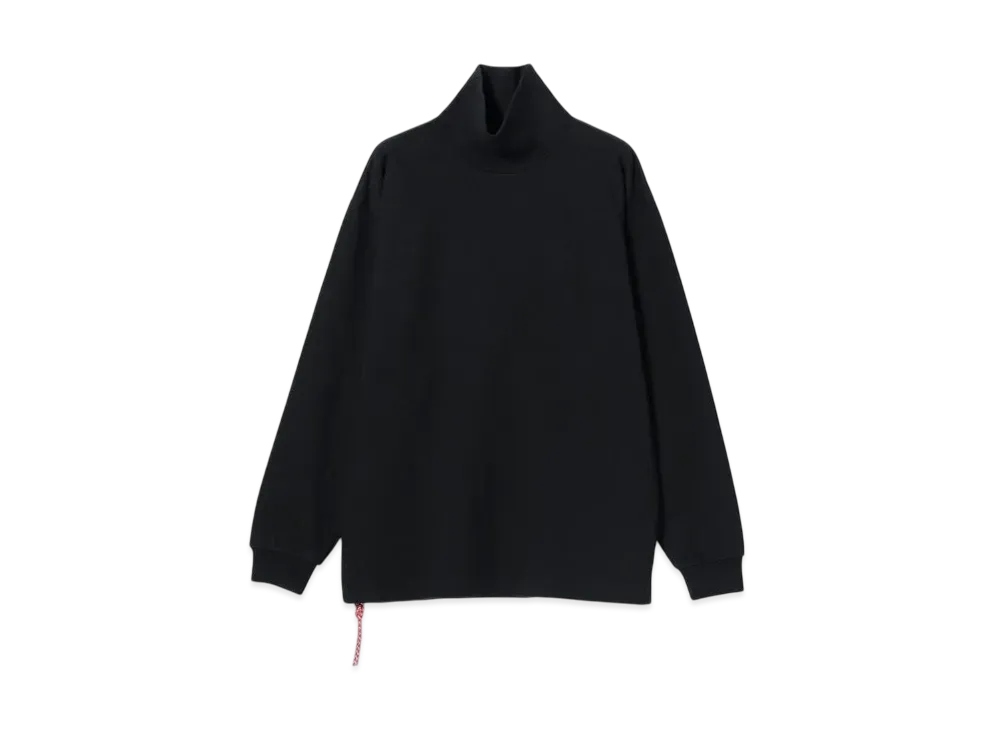 BEAMS Heavyweight Jersey Turtleneck "Black"