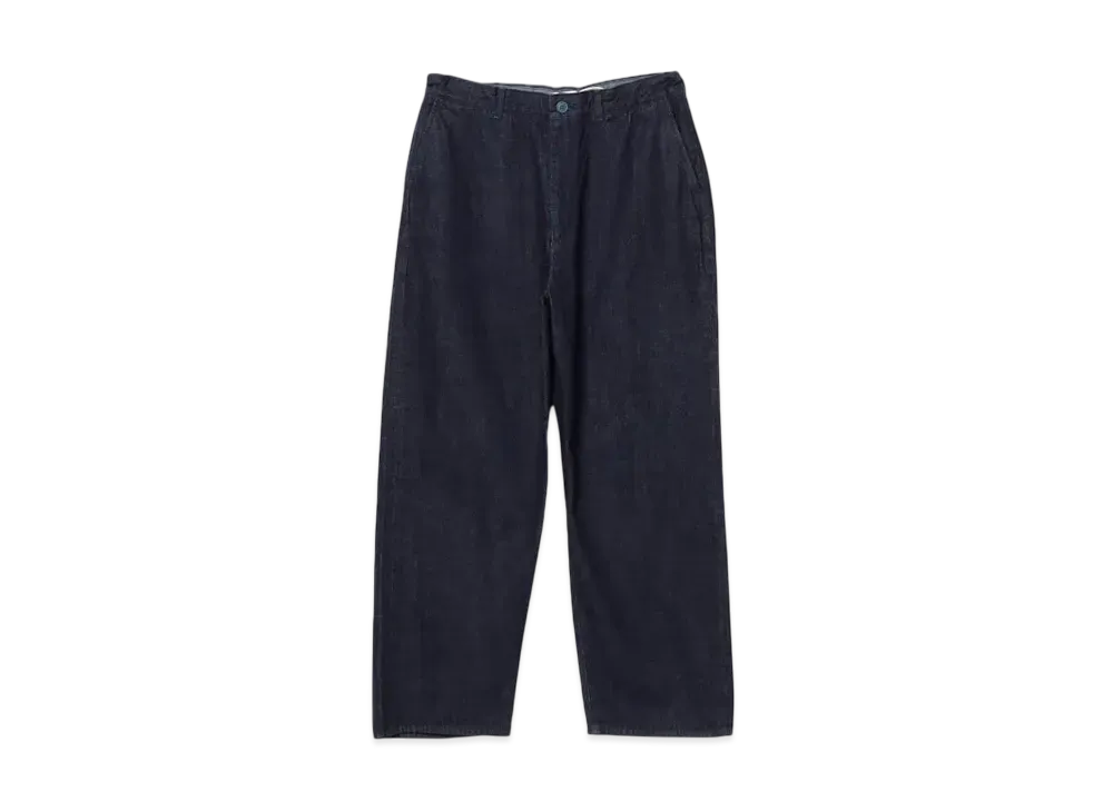 BEAMS Big Denim Pants "OneWash"