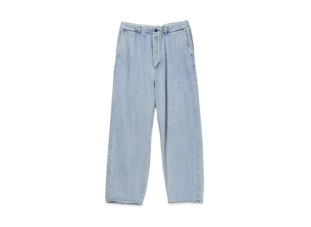 BEAMS Big Denim Pants "UsedWash"