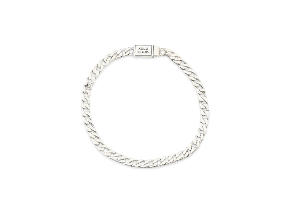 BEAMS x XOLO JEWELRY Exclusive Basic Link Bracelet "Silver"