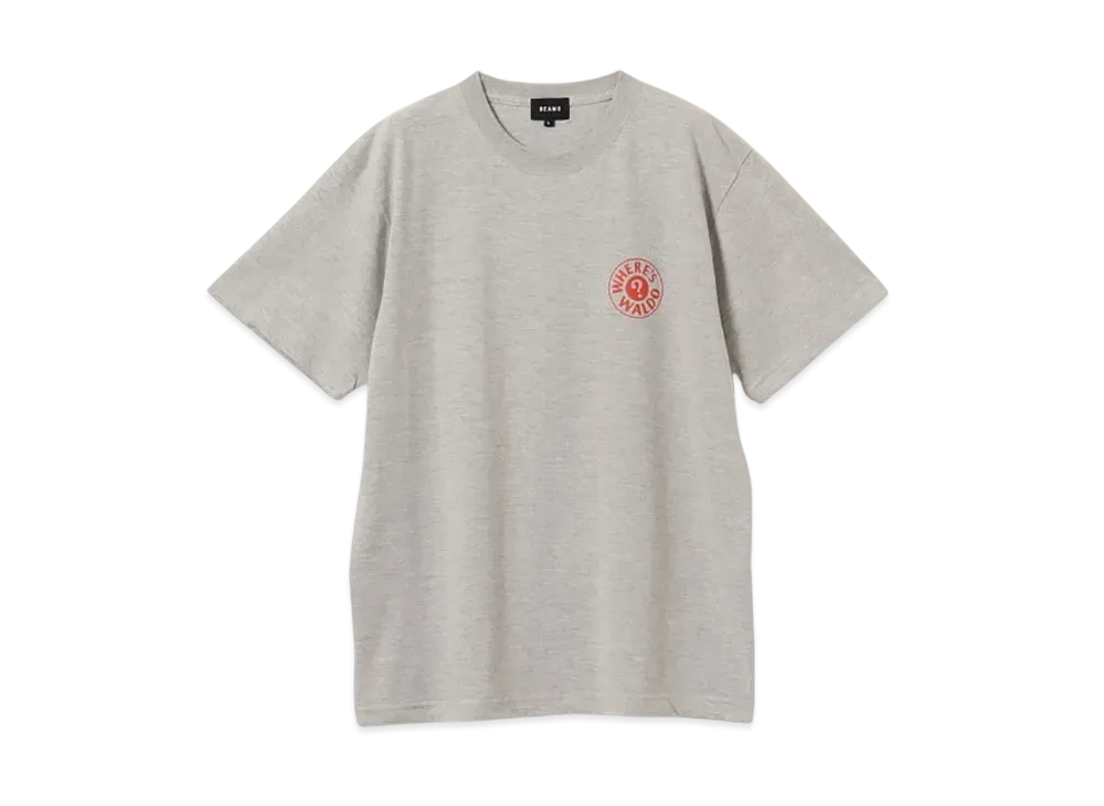BEAMS Where's Waldo Tee "Gray"