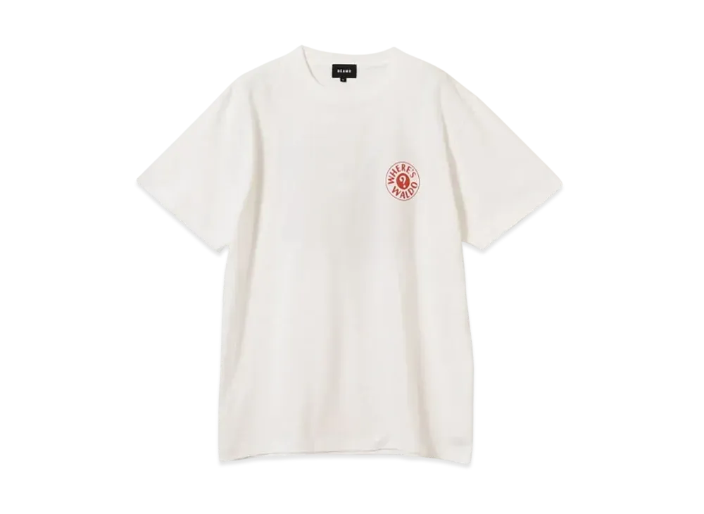 BEAMS Where's Waldo Tee "White"