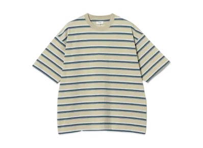 BEAMS Loose Border Tee "Sand"
