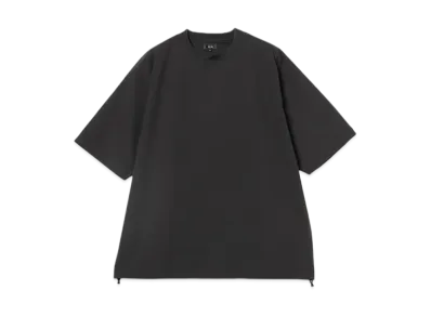 BEAMS Water Repellent Tech Loose Tee "Black"