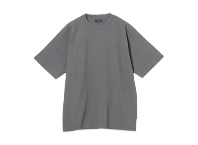 BEAMS Waffle Tee "ChacoalGray"