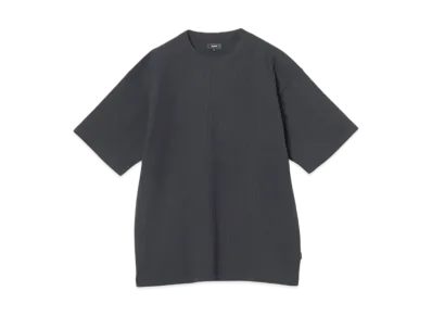 BEAMS Waffle Tee "Black"