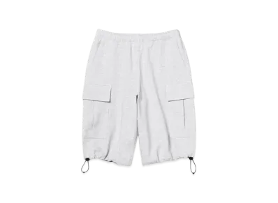 BEAMS Sweat Cargo Shorts "AshGray"