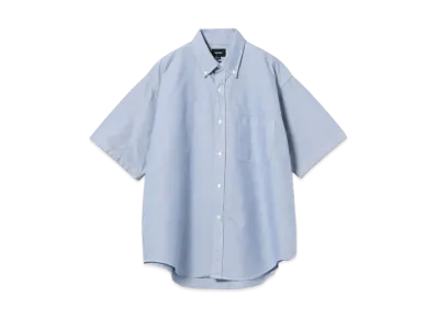 BEAMS Easy Fit Button Down Shirt "Blue"