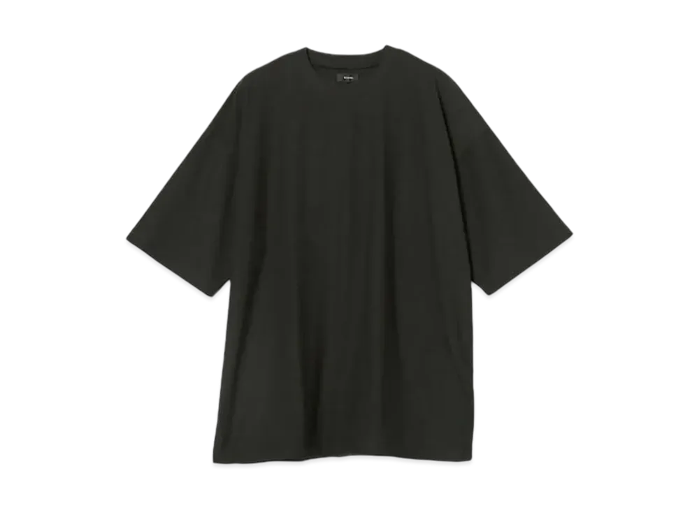BEAMS Flat Seam Crew Neck Tee "Black"