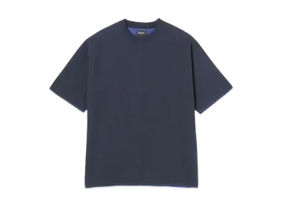 BEAMS Kanoko Jersey Crew Neck "Navy"