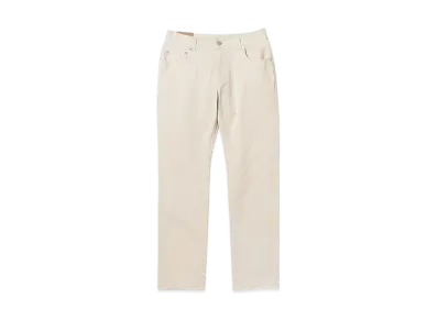 BEAMS Twill Stretch 5-Pocket Pants "Ivory"
