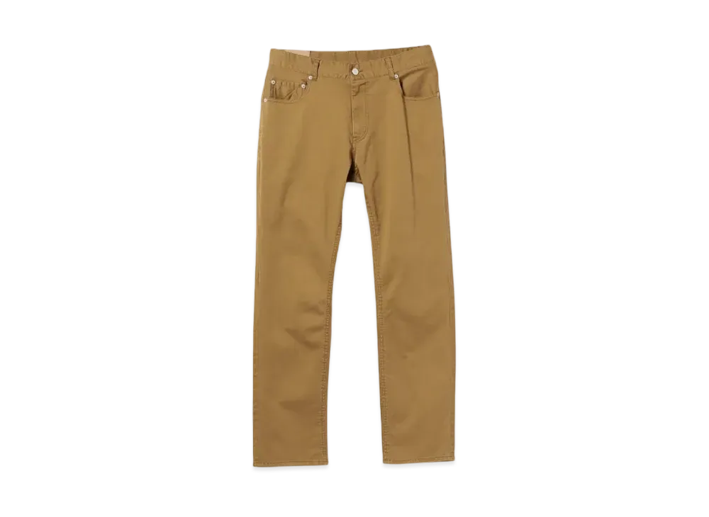 BEAMS Twill Stretch 5-Pocket Pants "Coyote"