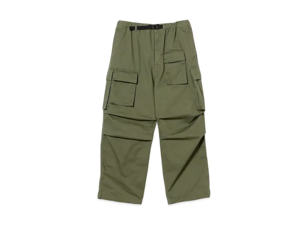 BEAMS Military Pocket Balloon Pants "Olive"