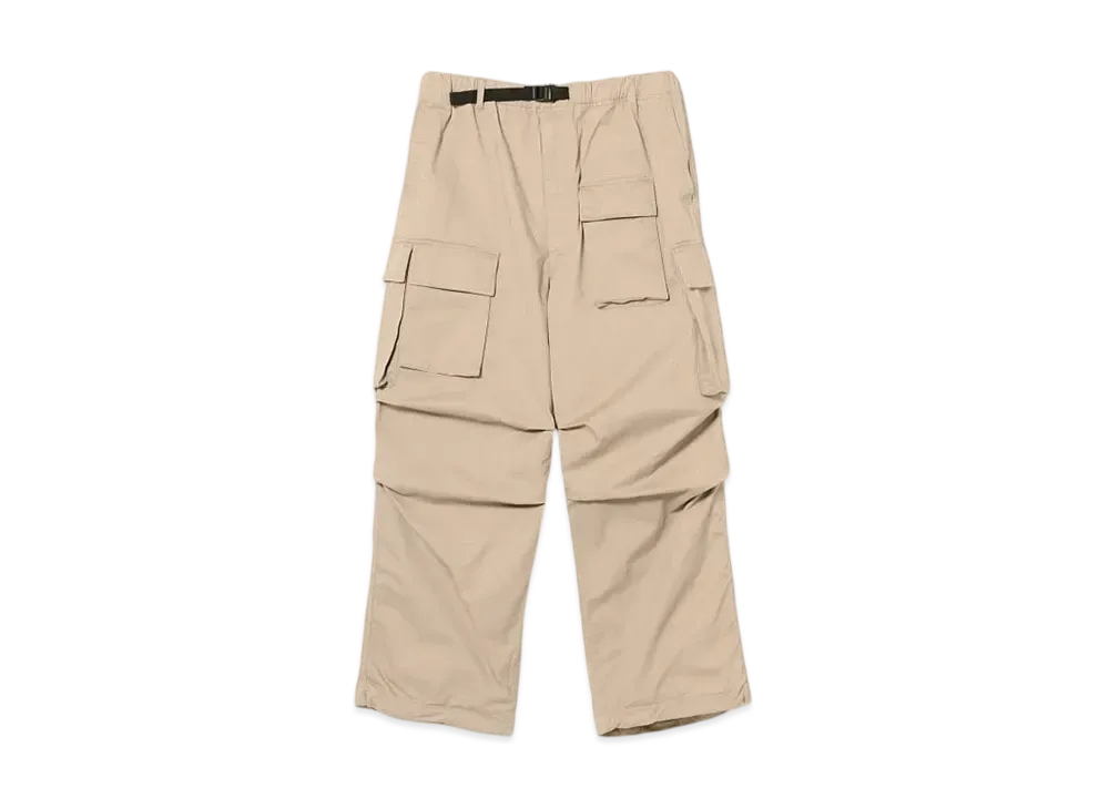 BEAMS Military Pocket Balloon Pants "Beige"