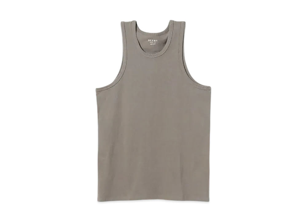 BEAMS Loose Tank Top "Gray"