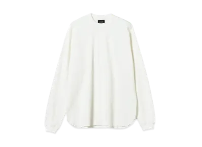 BEAMS Loose Crew Neck Thermal "White"