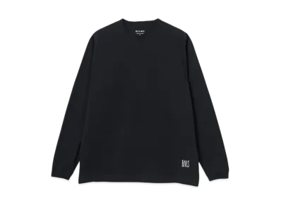 BEAMS Logo Basic Long Sleeve Tee "Black"