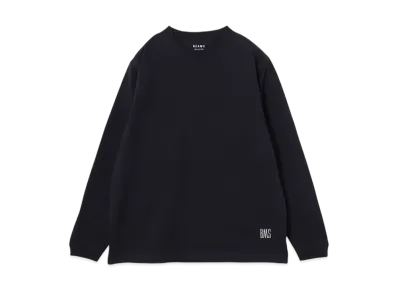 BEAMS Logo Basic Long Sleeve Tee "Navy"