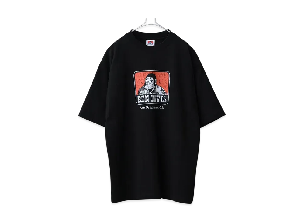 BEN DAVIS Crumble Icon S/S T-Shirt "Black"