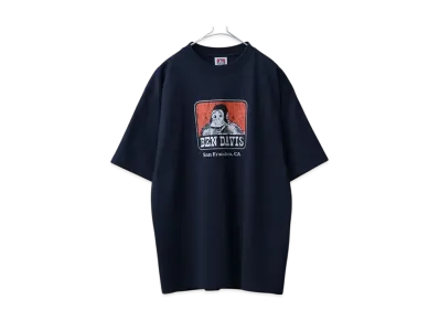 BEN DAVIS Crumble Icon S/S T-Shirt "Navy"