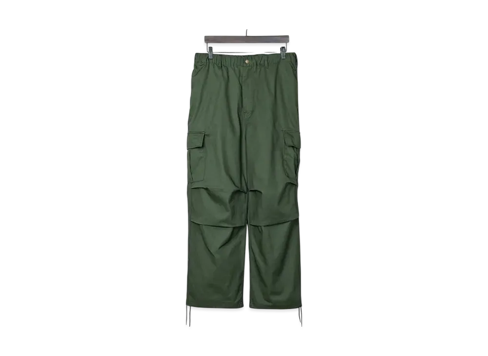 BEN DAVIS Loose Silhouette Colored Snow Pants (With Cargo Pockets) "Khaki"