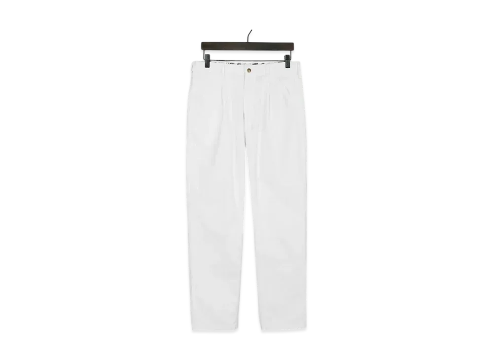 BEN DAVIS One-Tuck Active Work Pants "White"
