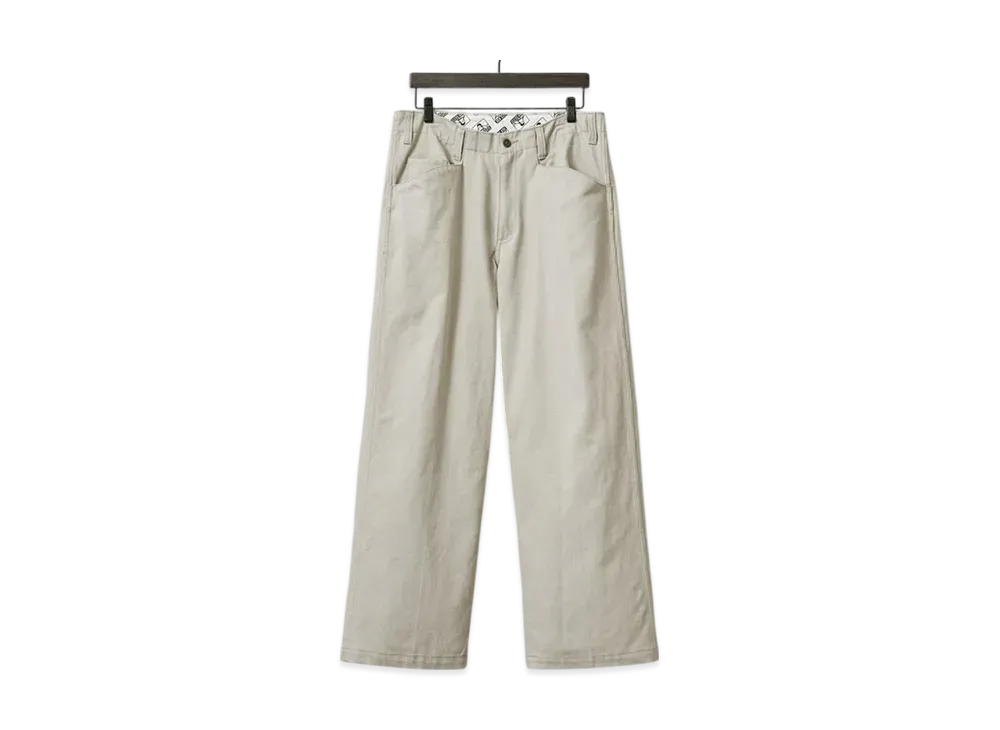 BEN DAVIS Extra Wide Work Pants "Ivory"
