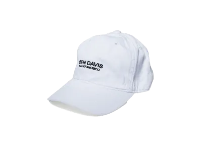 BEN DAVIS Twill Cap "White"