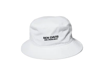 BEN DAVIS Twill Hat "White"