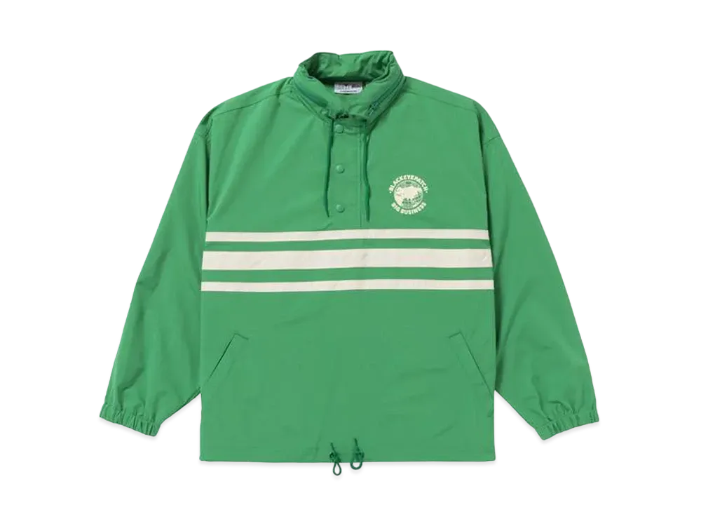 BlackEyePatch BIG BUSINESS NYLON ANORAK "Green"
