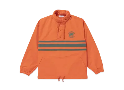 BlackEyePatch BIG BUSINESS NYLON ANORAK "Orange"