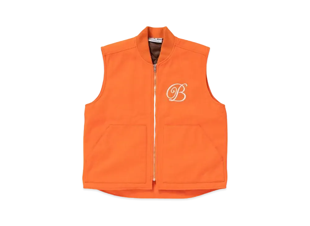 ブラックアイパッチ B エンブレム ダック ベスト "オレンジ"