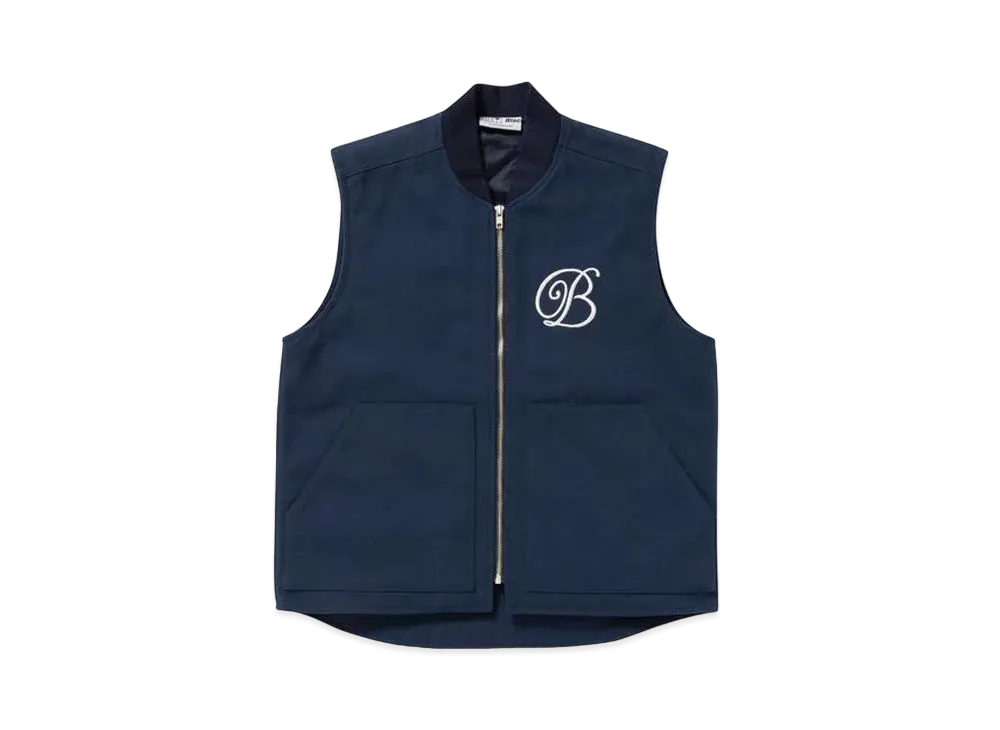 BlackEyePatch B EMBLEM DUCK VEST "Navy"