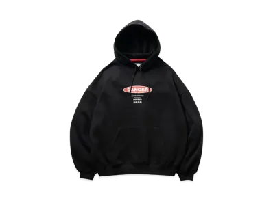 BlackEyePatch TBEP "DANGER LABEL" HOODIE "Black"
