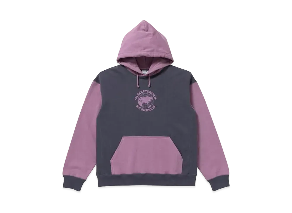 BlackEyePatch BIG BUSINESS 2 TONE HOODIE "Dk Navy"