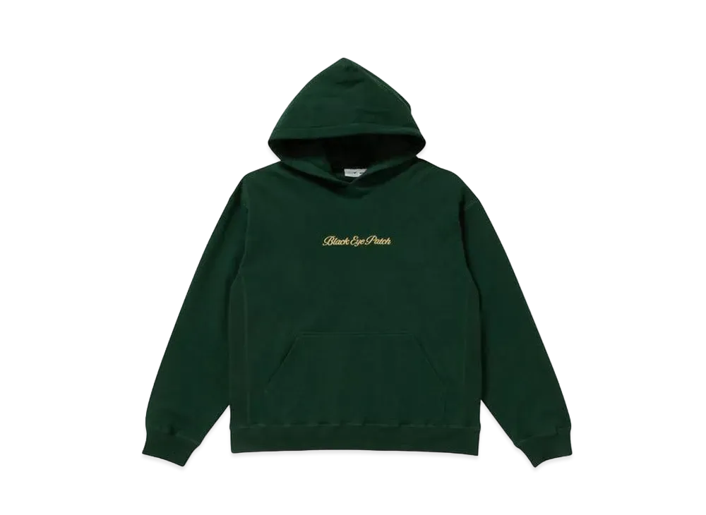BlackEyePatch ROYAL SCRIPT HOODIE "Green"